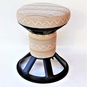 Fabric – Speaker Frame Ottoman Wasabi